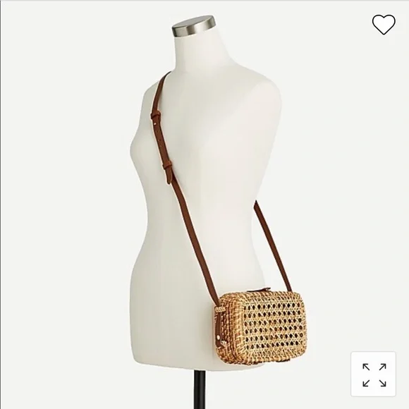 J.Crew Wicker crossbody bag - Picture 2 of 12